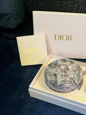 Dior Beauty GWP Jewelry Pouch - Blue, White & Gray in Gift Box